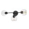 Maxim Lighting Knox 3-Light Bath Vanity Light, Black 21633CLBK - alternate 1